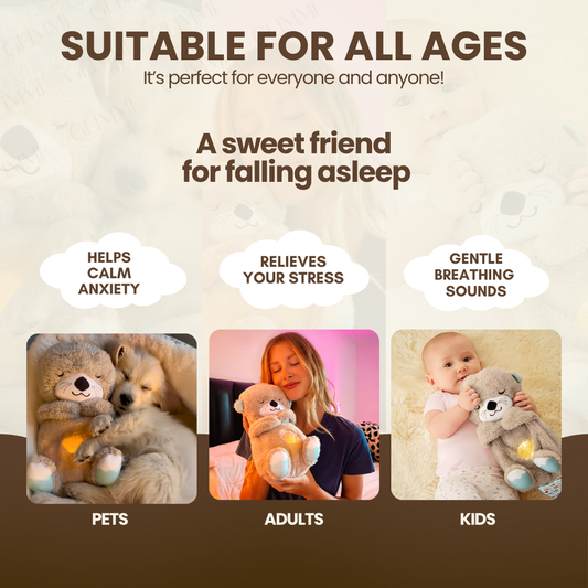 DriftSnuggle™ Breathing Teddy Bear