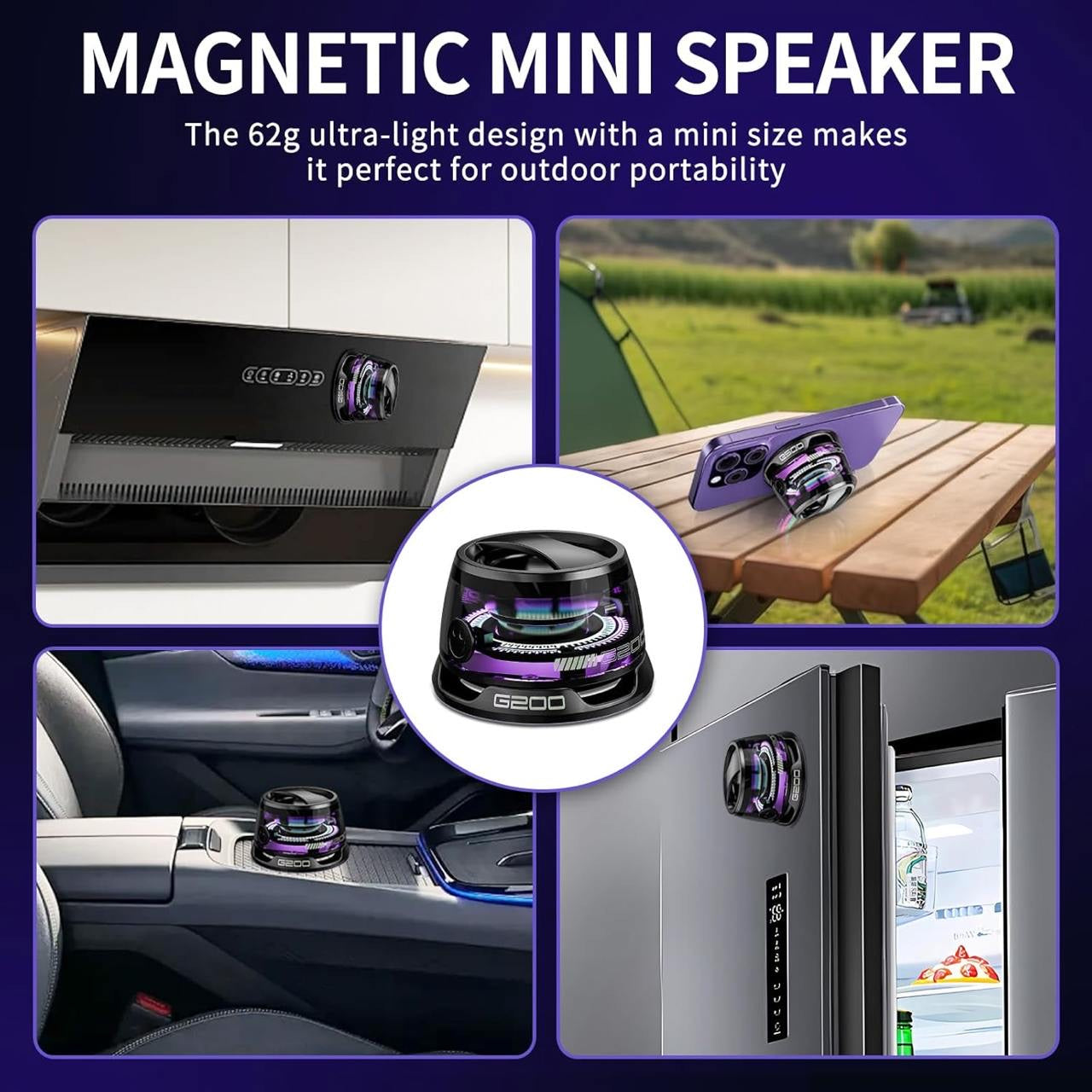 Beat Drift Mini Magnetic Speaker