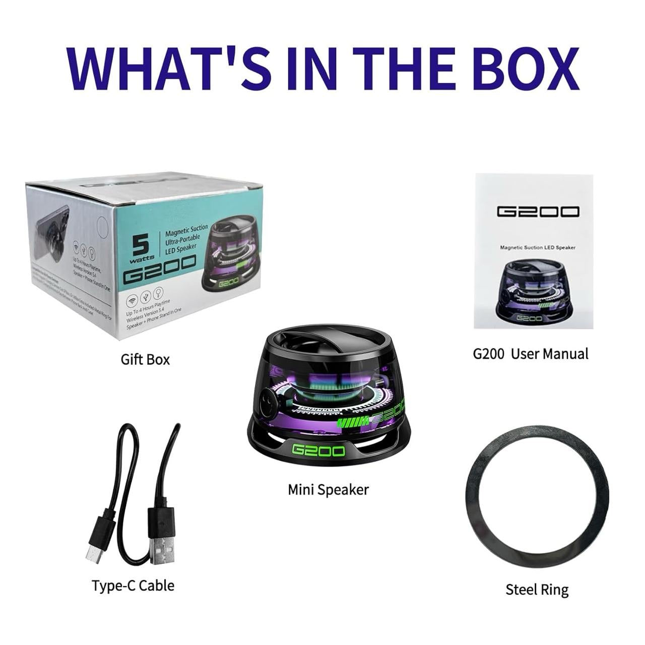 Beat Drift Mini Magnetic Speaker